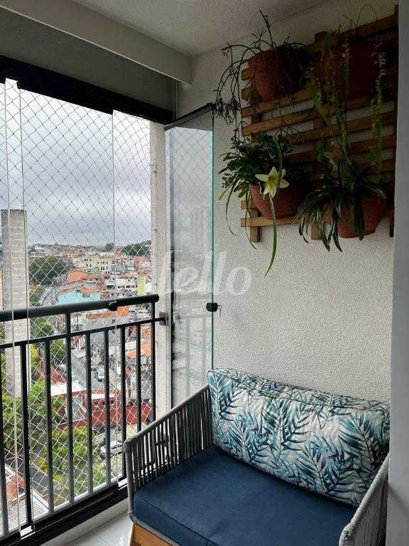 VARANDA de Apartamento à venda, Padrão com 54 m², 2 quartos e 1 vaga em Jardim Olavo Bilac - São Bernardo do Campo