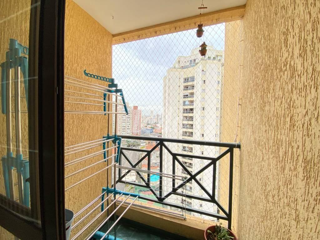 SACADA de Apartamento à venda, Padrão com 68 m², 3 quartos e 2 vagas em Mooca - São Paulo