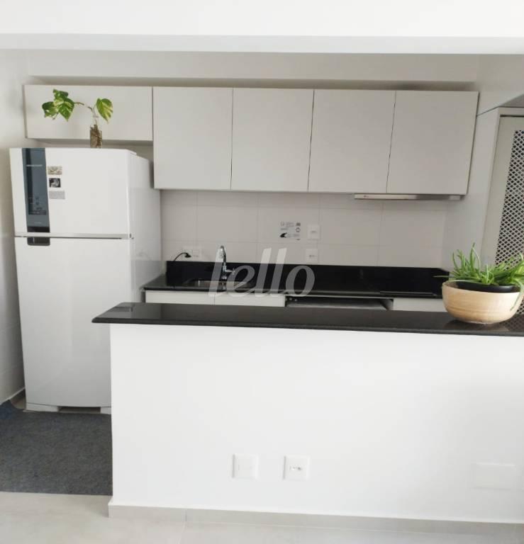 COZINHA de Apartamento à venda, Padrão com 52 m², 1 quarto e 1 vaga em Indianópolis - São Paulo