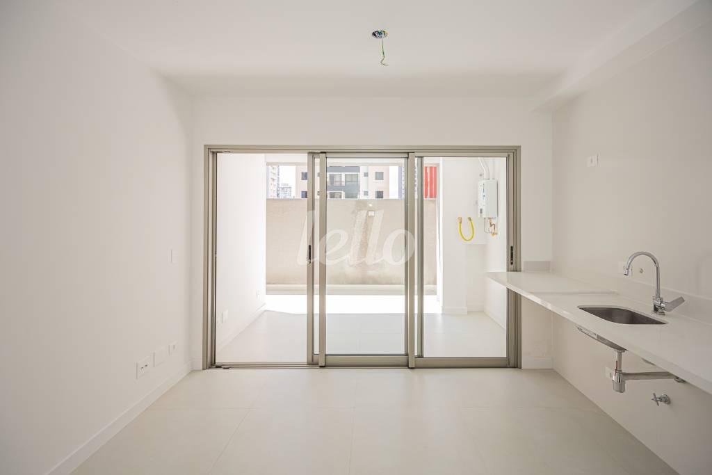 SALA de Apartamento para alugar, Padrão com 49 m², 1 quarto e 1 vaga em Vila Mariana - São Paulo
