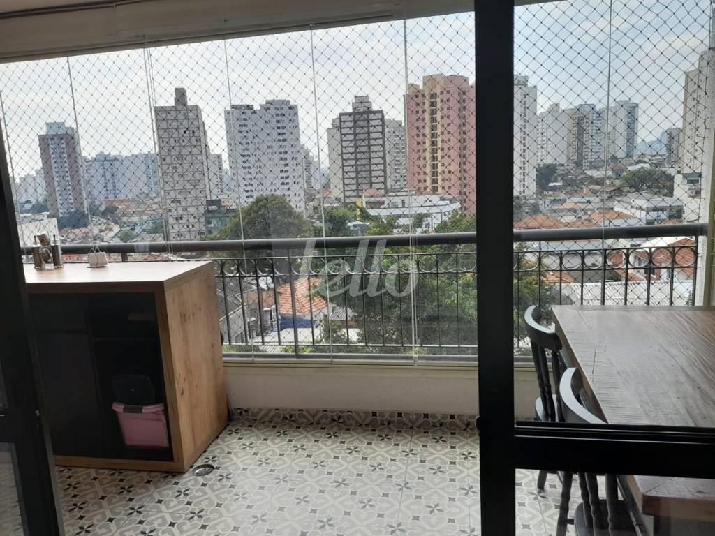 VARANDA de Apartamento à venda, Padrão com 97 m², 3 quartos e 2 vagas em Mooca - São Paulo