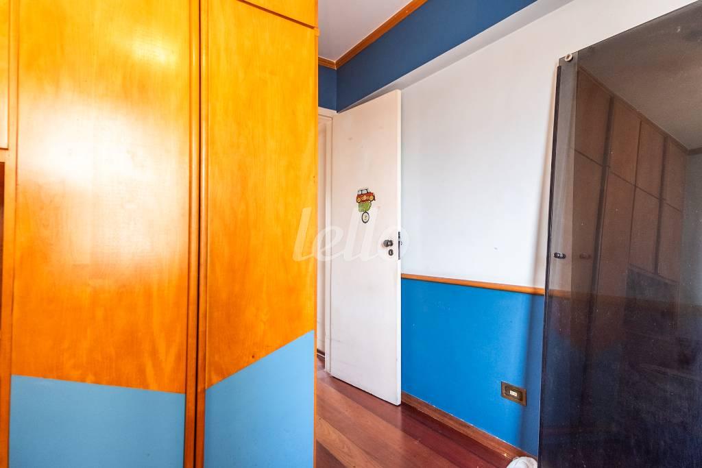 DORMITÓRIO 2 de Apartamento para alugar, Padrão com 78 m², 3 quartos e 1 vaga em Vila Bertioga - São Paulo
