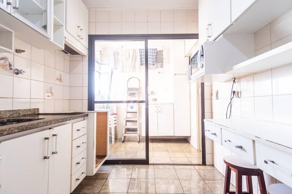 COZINHA de Apartamento para alugar, Padrão com 78 m², 3 quartos e 1 vaga em Vila Bertioga - São Paulo