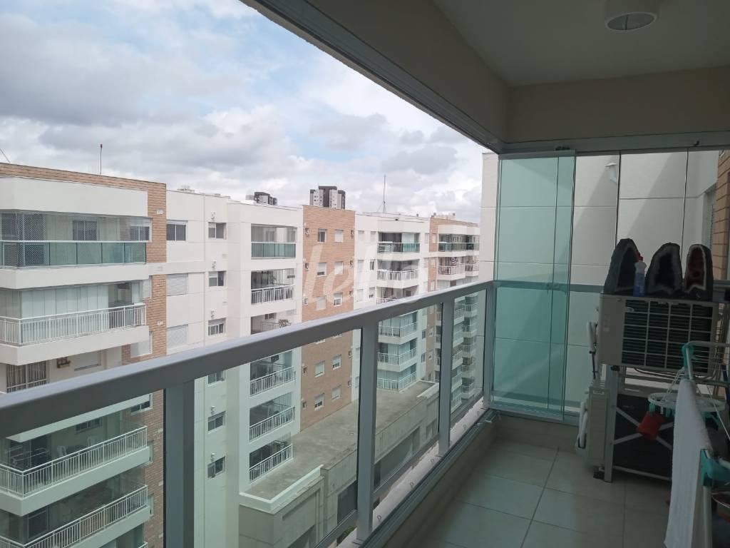 VARANDA de Apartamento à venda, Padrão com 85 m², 2 quartos e 2 vagas em Mooca - São Paulo