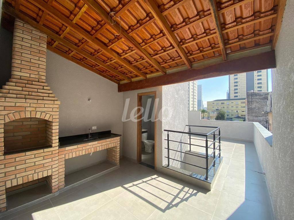 TERRAÇO GOURMET de Casa à venda, sobrado com 150 m², 3 quartos e 2 vagas em Tatuapé - São Paulo