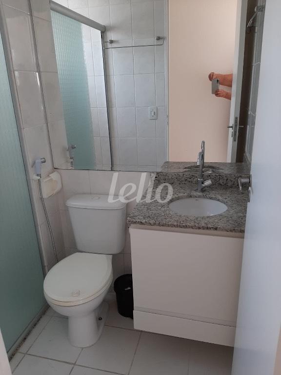 BANHEIRO de Apartamento à venda, Padrão com 48 m², 2 quartos e em Mooca - São Paulo