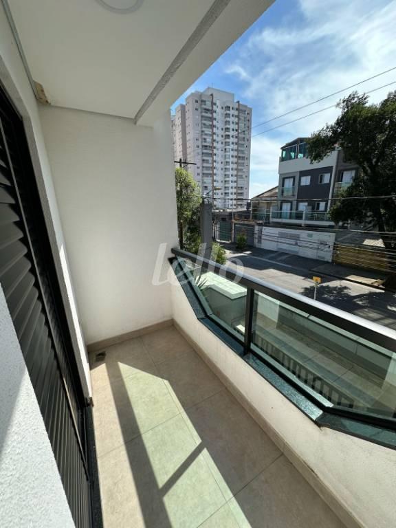 VARANDA de Apartamento à venda, Padrão com 69 m², 2 quartos e 1 vaga em Paraíso - Santo André
