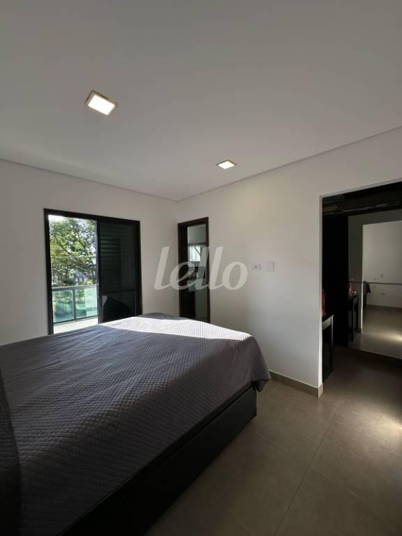 DORMITÓRIO de Apartamento à venda, Padrão com 69 m², 2 quartos e 1 vaga em Paraíso - Santo André