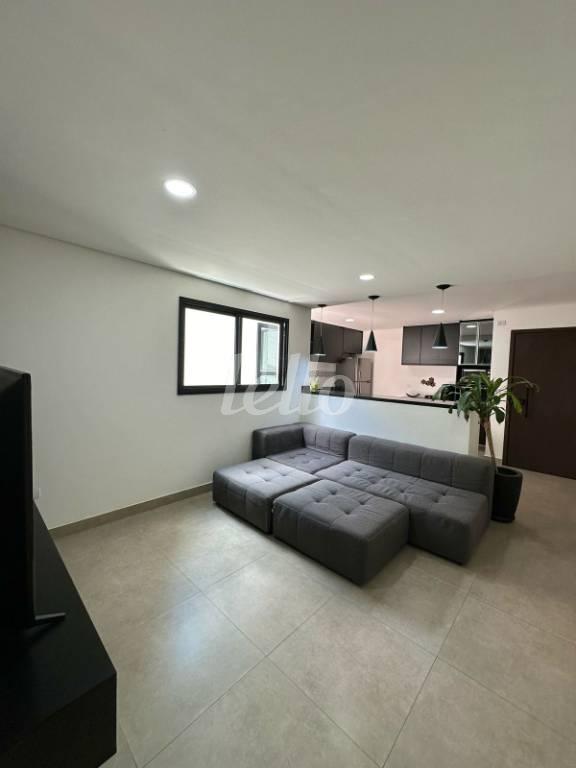 SALA de Apartamento à venda, Padrão com 69 m², 2 quartos e 1 vaga em Paraíso - Santo André