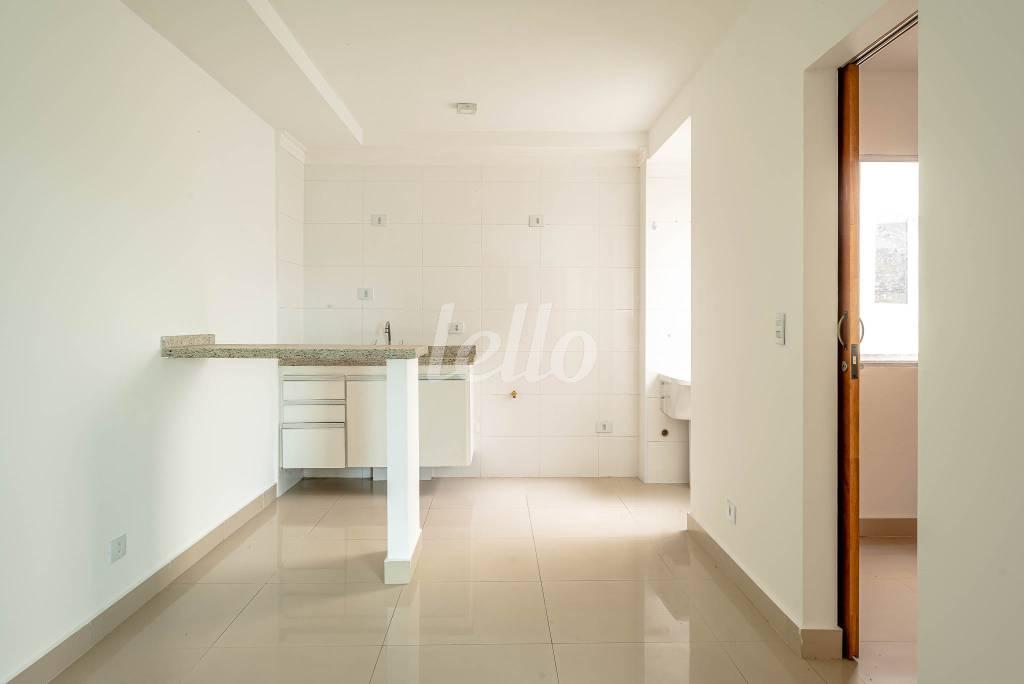 SALA de Apartamento à venda, Padrão com 34 m², 1 quarto e em Vila Aricanduva - São Paulo