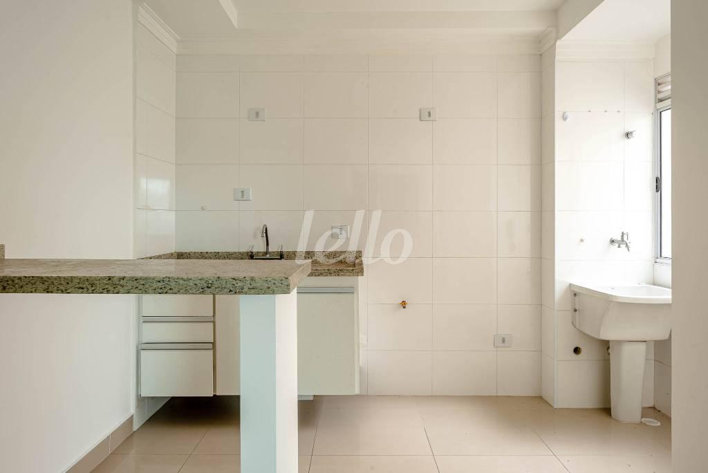 COZINHA de Apartamento à venda, Padrão com 34 m², 1 quarto e em Vila Aricanduva - São Paulo