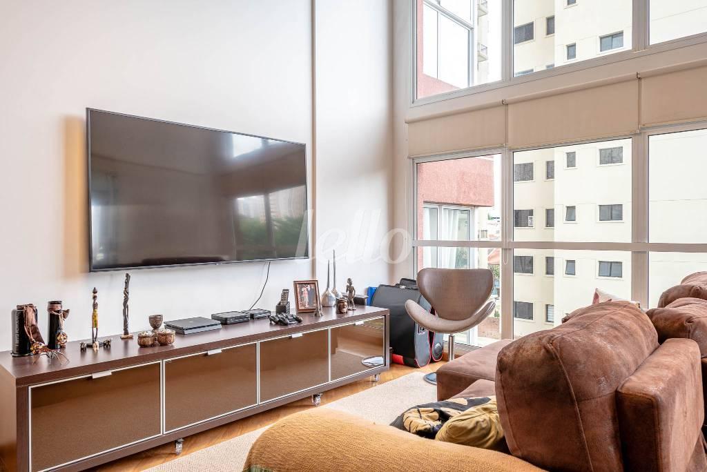 SALA DE ESTAR de Apartamento à venda, Padrão com 146 m², 3 quartos e 3 vagas em Vila Gomes Cardim - São Paulo