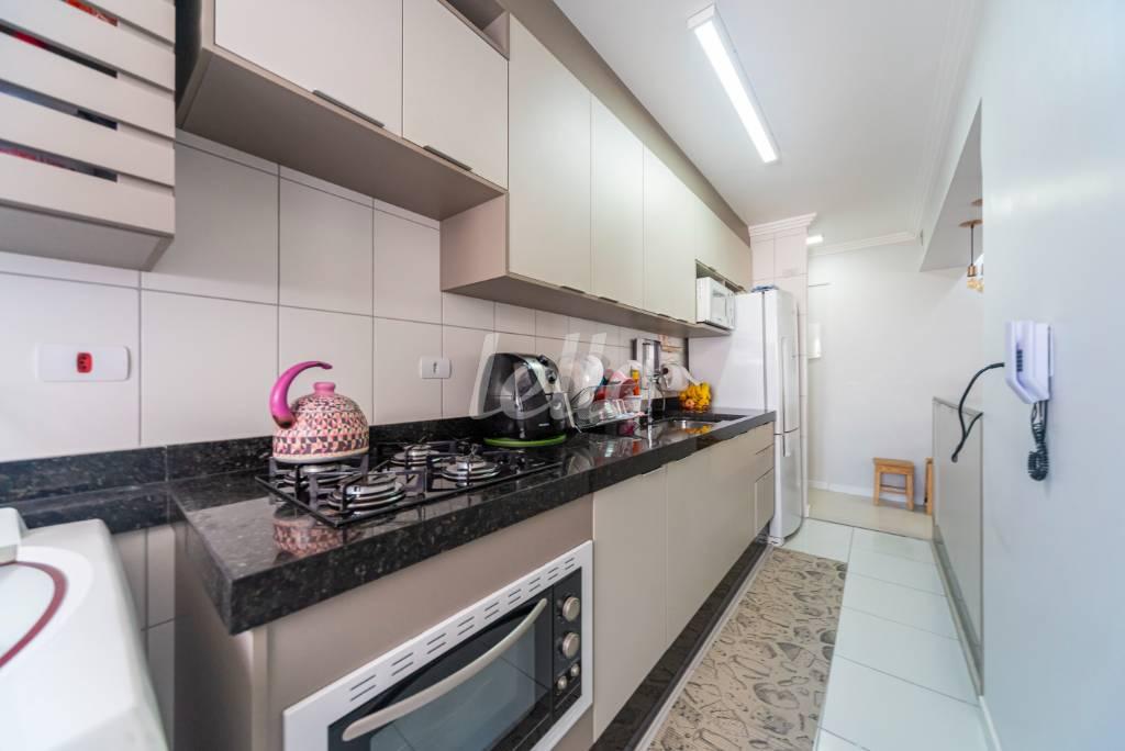 COZINHA de Apartamento à venda, Padrão com 60 m², 2 quartos e 2 vagas em Campestre - Santo André