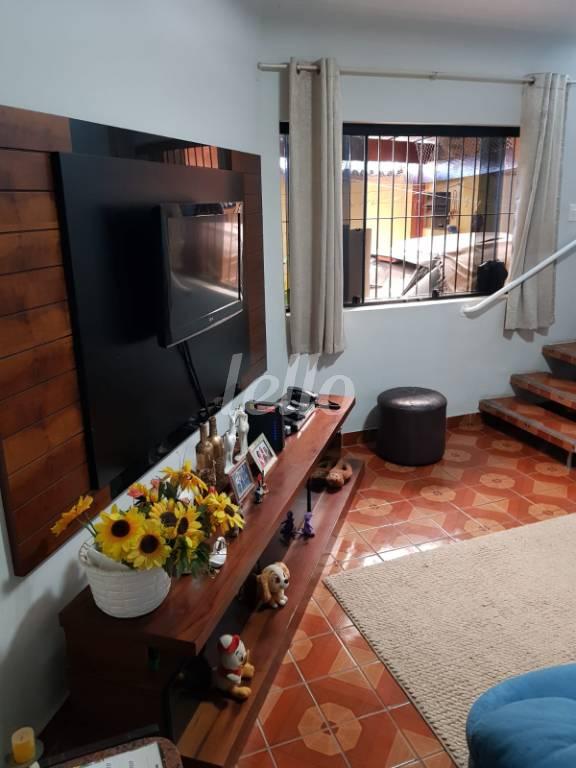 SALA de Casa à venda, sobrado com 110 m², 2 quartos e 1 vaga em Campestre - Santo André