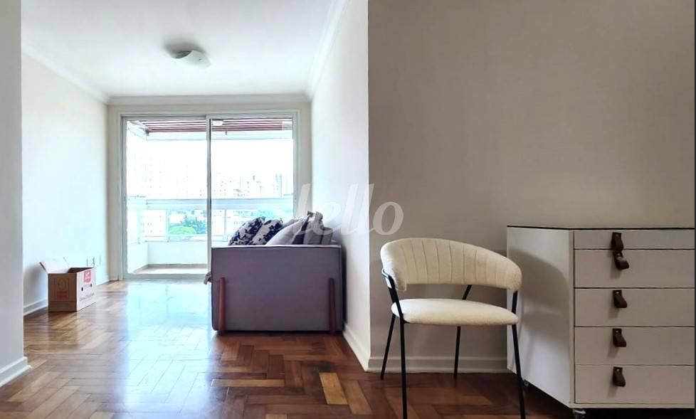 SALA de Apartamento à venda, Padrão com 79 m², 2 quartos e 2 vagas em Mirandopolis - São Paulo