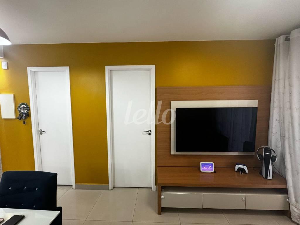 SALA de Apartamento à venda, Padrão com 48 m², 2 quartos e 1 vaga em Catumbi - São Paulo