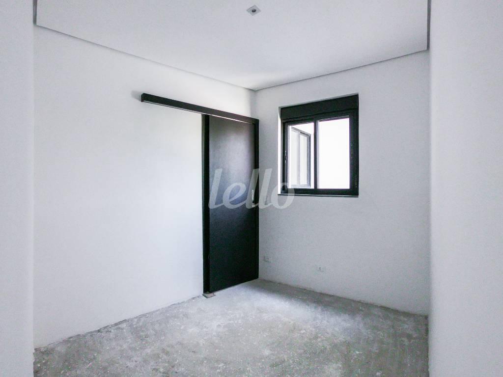 DORMITÓRIO de Apartamento à venda, cobertura - Padrão com 85 m², 2 quartos e 1 vaga em Jardim Ocara - Santo André