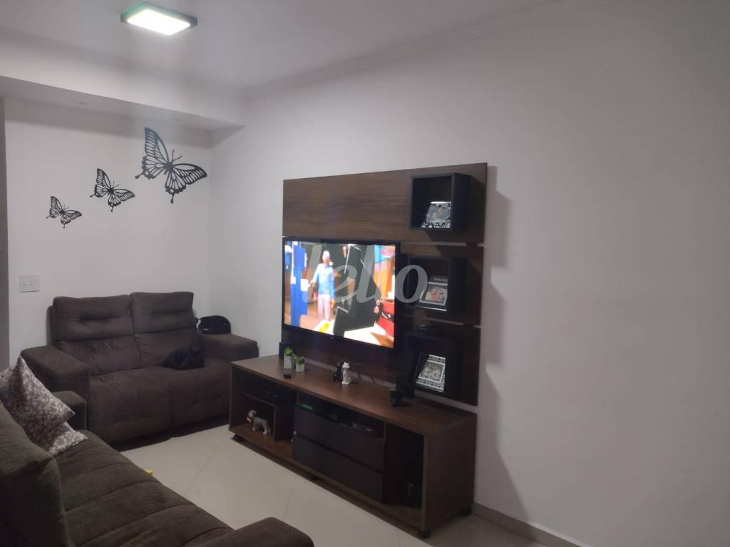 SALA de Apartamento à venda, cobertura - Padrão com 90 m², 2 quartos e 1 vaga em Santa Teresinha - Santo André