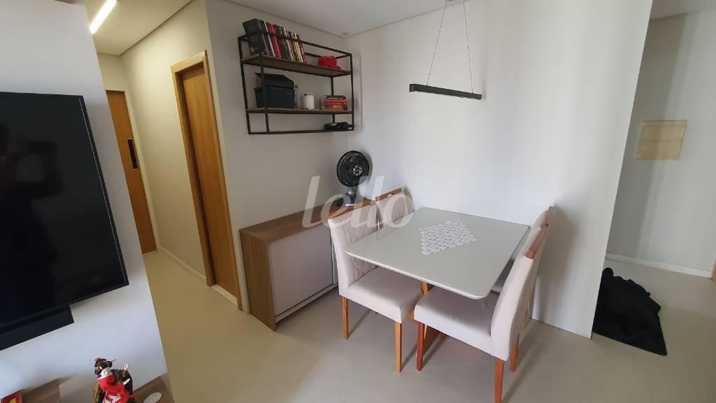 SALA de Apartamento à venda, Padrão com 48 m², 2 quartos e 1 vaga em Parque da Vila Prudente - São Paulo