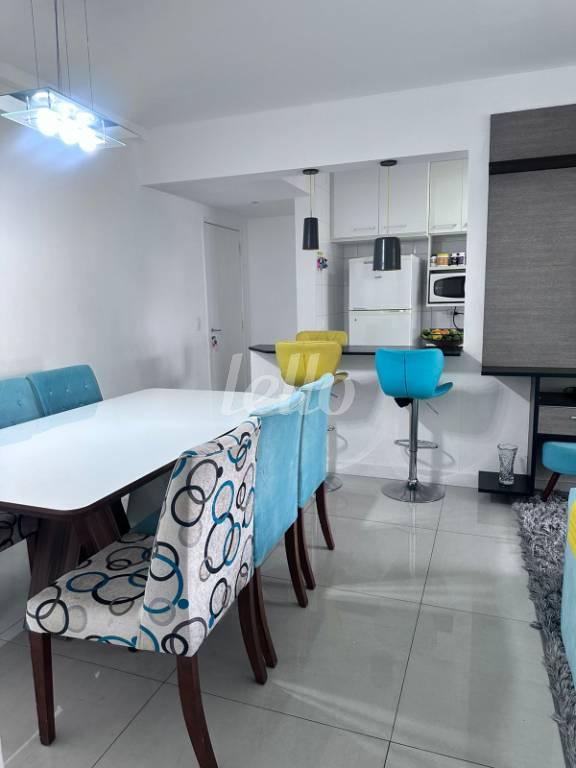 SALA DE JANTAR de Apartamento à venda, Padrão com 78 m², 2 quartos e 2 vagas em Cerâmica - São Caetano do Sul