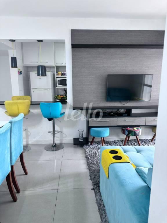 SALA de Apartamento à venda, Padrão com 78 m², 2 quartos e 2 vagas em Cerâmica - São Caetano do Sul