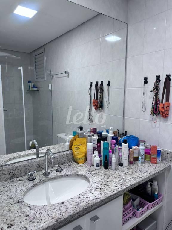 BANHEIRO de Apartamento à venda, Padrão com 78 m², 2 quartos e 2 vagas em Cerâmica - São Caetano do Sul