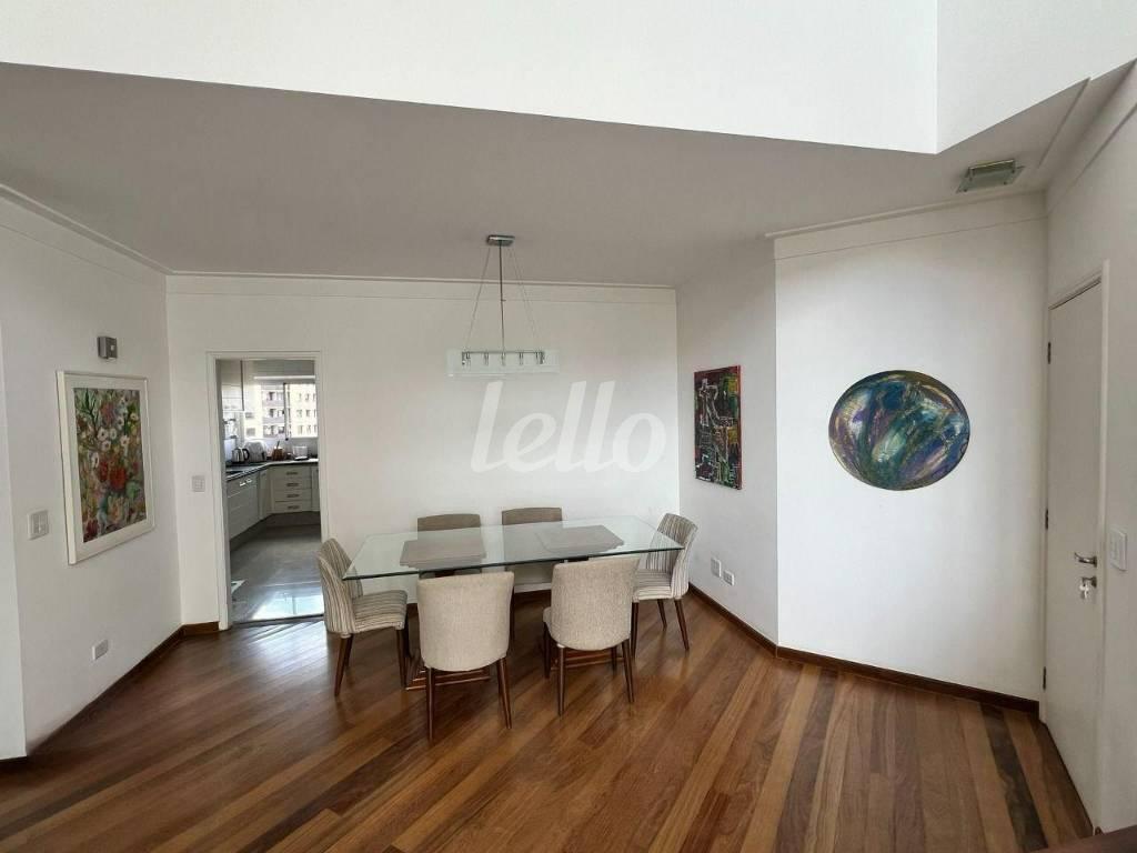 SALA DE JANTAR de Apartamento para alugar, Padrão com 109 m², 2 quartos e 3 vagas em Itaim Bibi - São Paulo