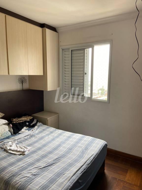 DORMITÓRIO de Apartamento à venda, Padrão com 53 m², 2 quartos e 1 vaga em Vila Leopoldina - Santo André