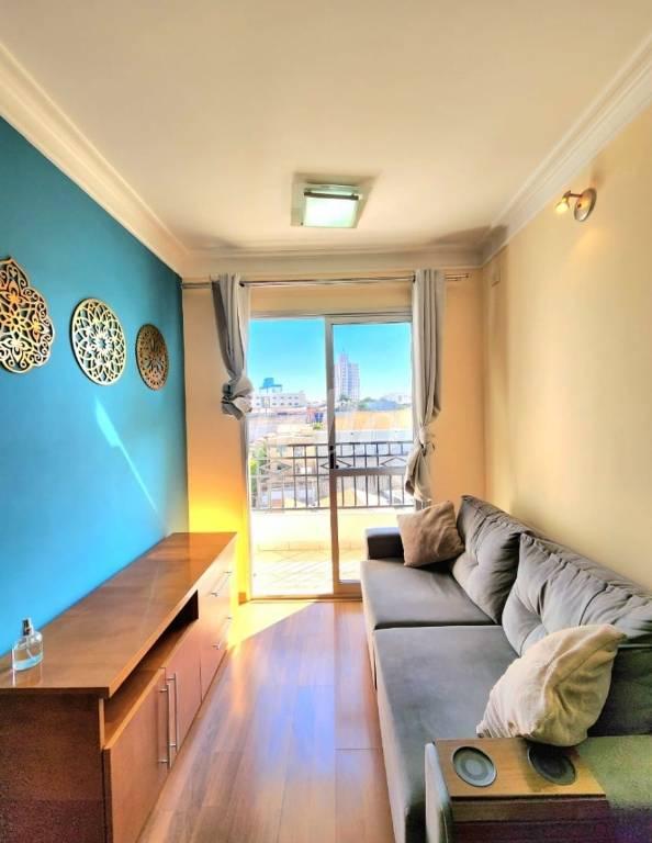 SALA de Apartamento à venda, Padrão com 53 m², 2 quartos e 1 vaga em Vila Valparaíso - Santo André