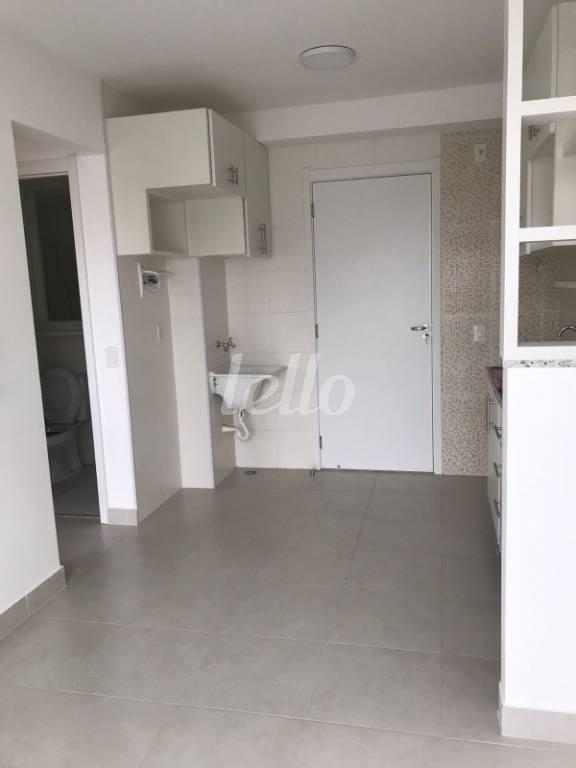 ÁREA DE SERVIÇO de Apartamento para alugar, Padrão com 36 m², 2 quartos e em Barra Funda - São Paulo
