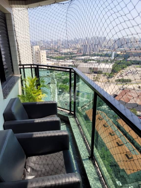 VARANDA de Apartamento à venda, Padrão com 128 m², 4 quartos e 4 vagas em Mooca - São Paulo