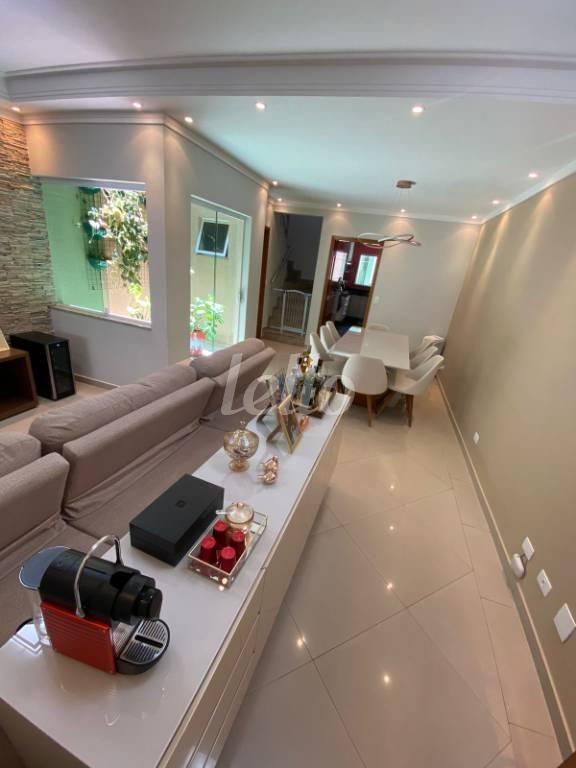 SALA de Casa à venda, sobrado com 230 m², 3 quartos e 4 vagas em Jardim Hollywood - São Bernardo do Campo