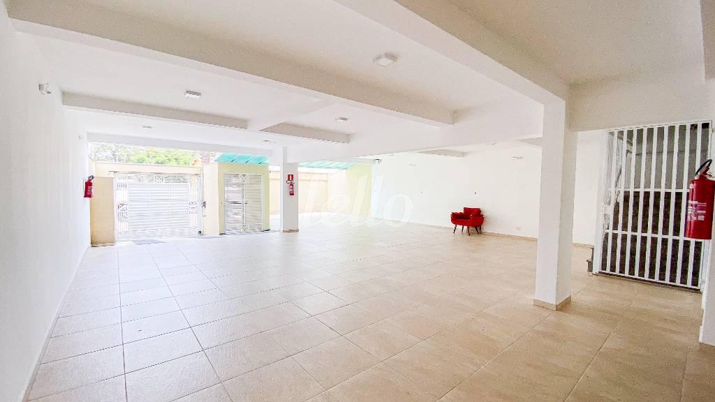 GARAGEM de Apartamento à venda, cobertura - Padrão com 84 m², 2 quartos e 1 vaga em Vila Alpina - Santo André