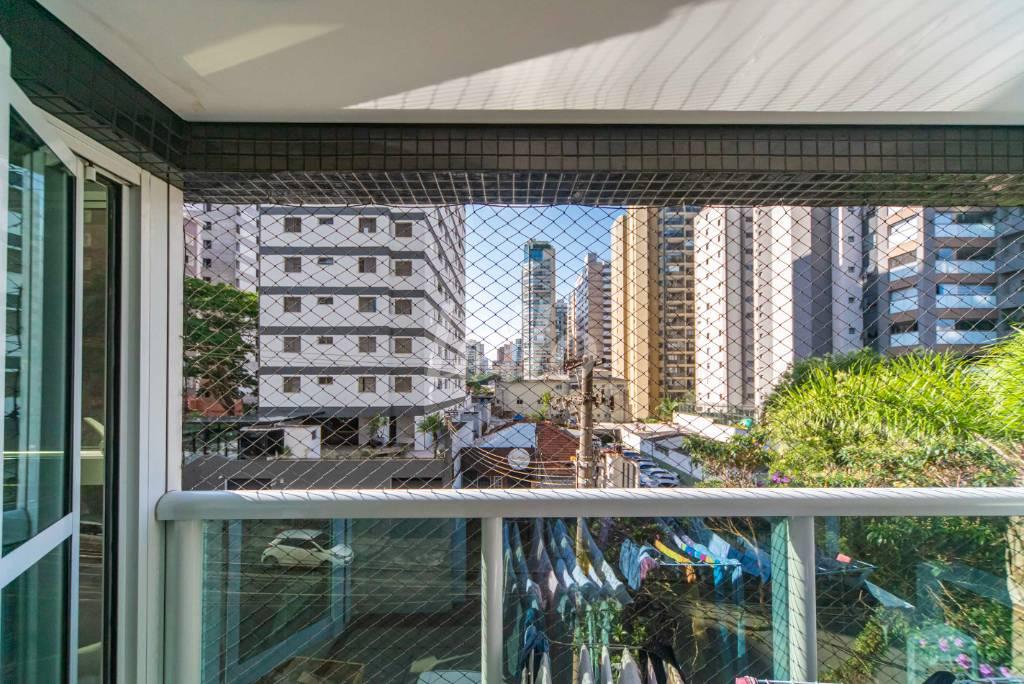 VARANDA DO QUARTO 3 de Apartamento à venda, Padrão com 199 m², 3 quartos e 3 vagas em Jardim - Santo André