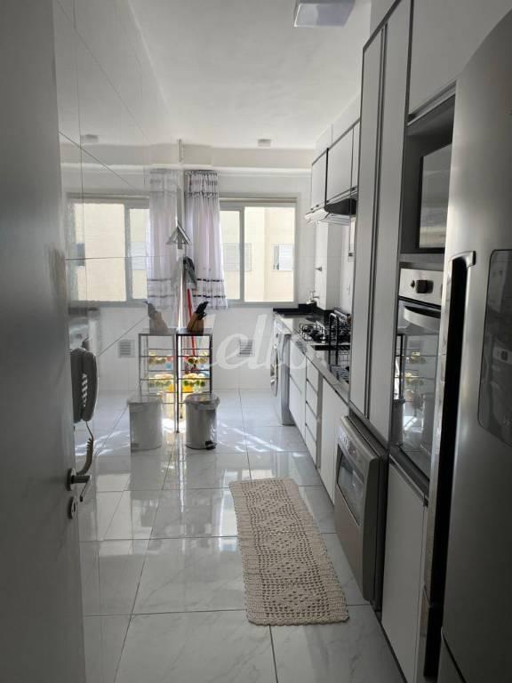 COZINHA de Apartamento à venda, Padrão com 68 m², 3 quartos e 1 vaga em Vila Homero Thon - Santo André