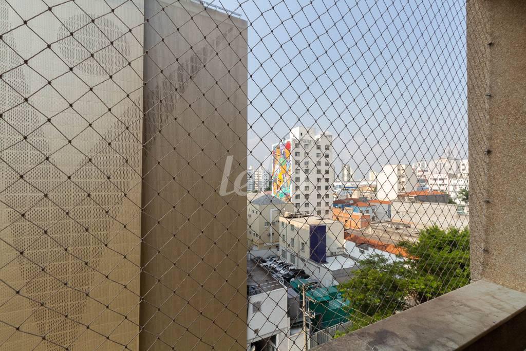 SACADA de Apartamento para alugar, Padrão com 50 m², 1 quarto e 1 vaga em Mooca - São Paulo