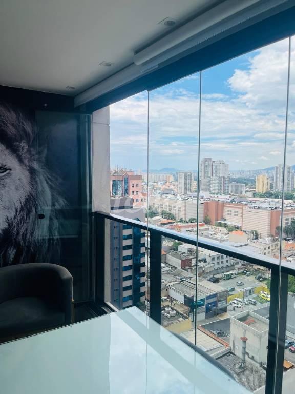 VARANDA de Apartamento à venda, Padrão com 70 m², 3 quartos e 1 vaga em Vila Gomes Cardim - São Paulo