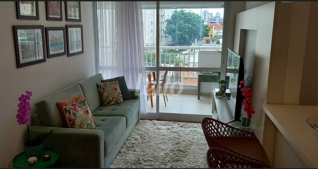 SALA de Apartamento à venda, Padrão com 68 m², 2 quartos e 1 vaga em Chácara Inglesa - São Paulo