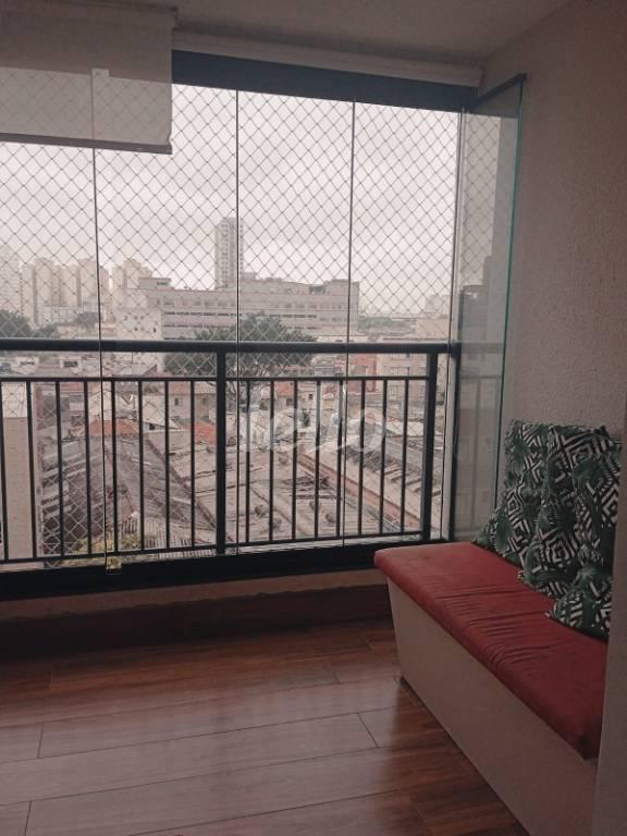 SALA de Apartamento à venda, Padrão com 59 m², 2 quartos e 1 vaga em Cambuci - São Paulo