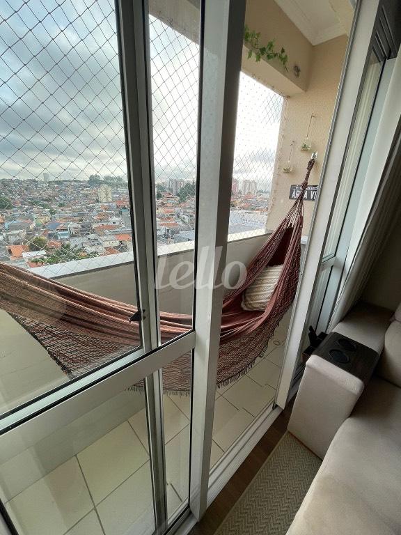 SACADA de Apartamento à venda, Padrão com 50 m², 2 quartos e 1 vaga em Vila Ema - São Paulo