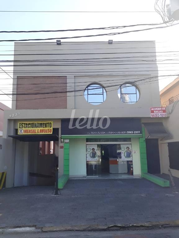 FACHADA de Loja para alugar, Padrão com 28 m², e em Vila Mascote - São Paulo