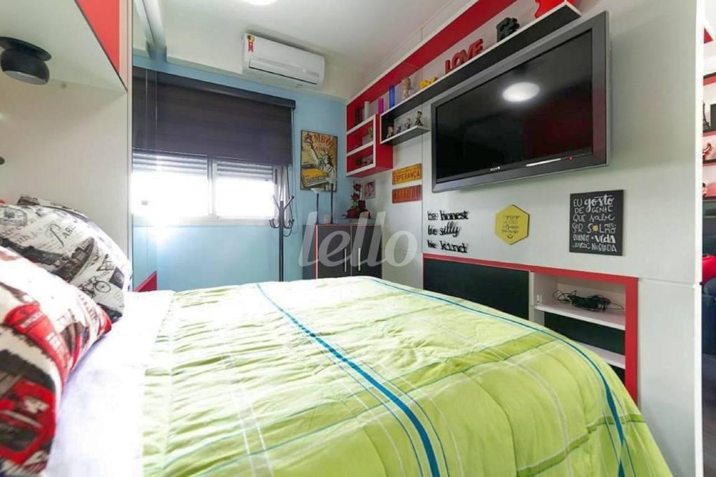 DORMITORIO de Apartamento à venda, Padrão com 33 m², 1 quarto e 1 vaga em Santo Amaro - São Paulo