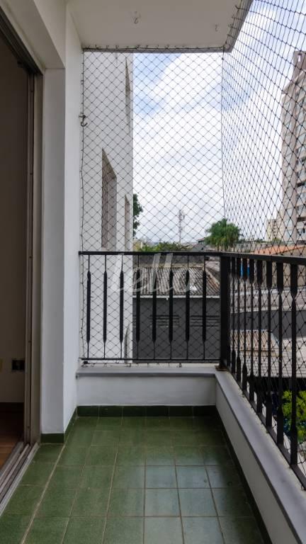 SACADA de Apartamento para alugar, Padrão com 75 m², 2 quartos e 1 vaga em Vila Mascote - São Paulo