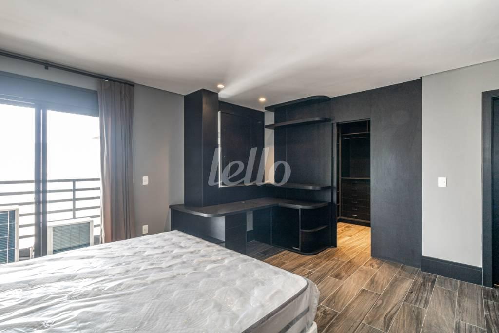 SUITE 2 de Apartamento para alugar, Padrão com 110 m², 2 quartos e 2 vagas em Cerqueira César - São Paulo