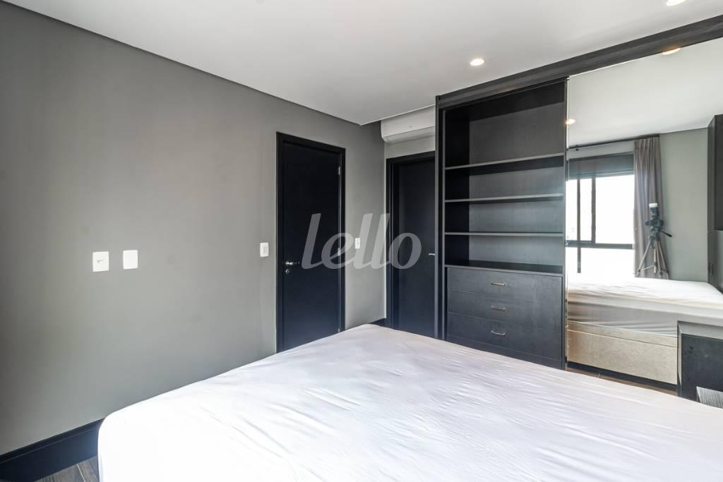 SUITE 1 de Apartamento para alugar, Padrão com 110 m², 2 quartos e 2 vagas em Cerqueira César - São Paulo