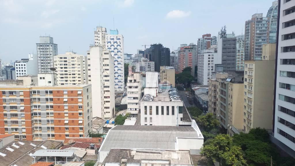 VISTA de Apartamento à venda, Padrão com 83 m², 2 quartos e em Consolação - São Paulo
