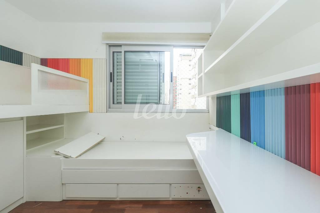 DORMITORIO 2 de Apartamento para alugar, Padrão com 140 m², 3 quartos e 2 vagas em Paraíso - São Paulo