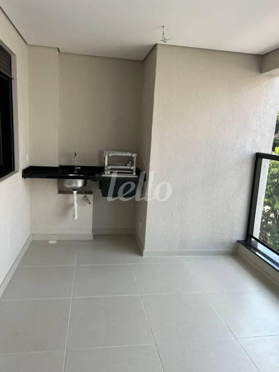 VARANDA GOURMET de Apartamento à venda, Padrão com 87 m², 3 quartos e 2 vagas em Vila Bastos - Santo André