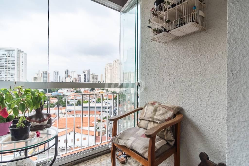 SACADA de Apartamento à venda, Padrão com 87 m², 3 quartos e 2 vagas em Vila Gomes Cardim - São Paulo