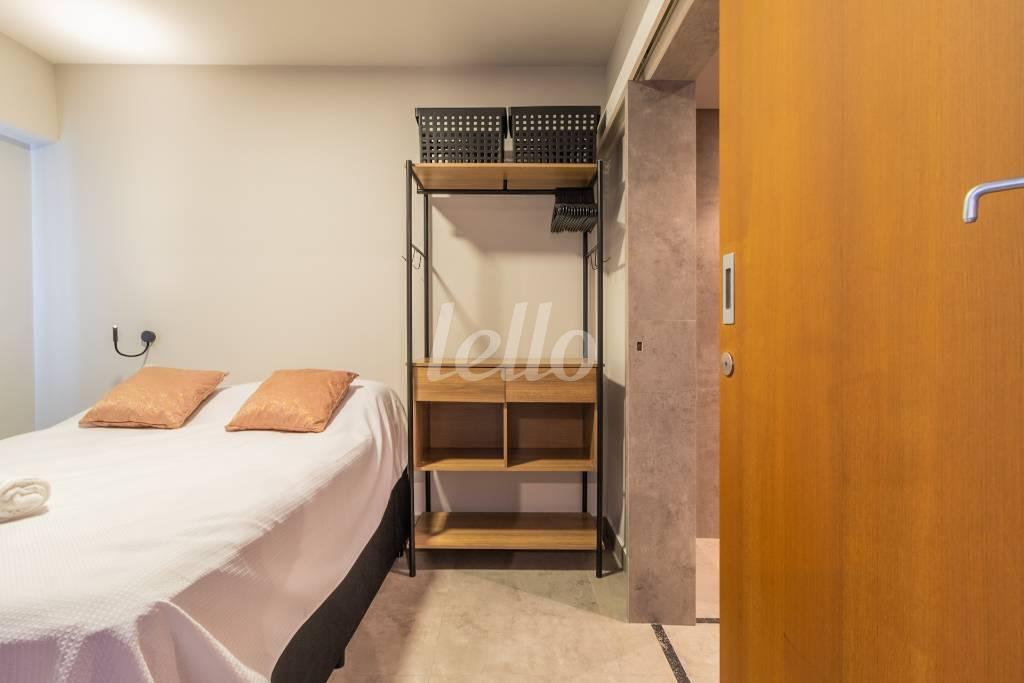 SUITE de Apartamento para alugar, Padrão com 49 m², 1 quarto e 1 vaga em Pinheiros - São Paulo